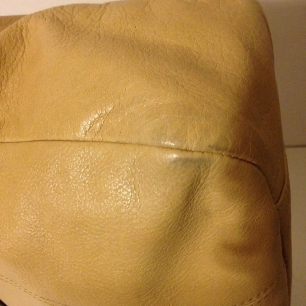 Coach studded leather bag